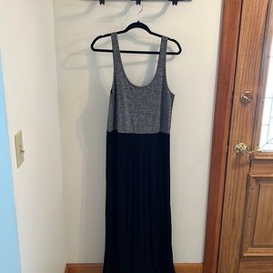Lou & Grey LOFT Two-Tone Maxi Dress